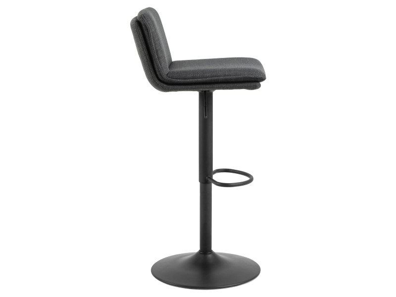 Stołek barowy Flynn szary ciemny - ACTONA